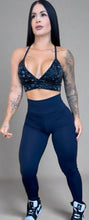 Load image into Gallery viewer, LEOPARD SCRUNCH LEGGINGS AND TOP MATCHING SET
