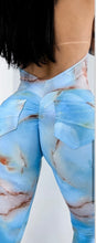 Load image into Gallery viewer, MARBLE JUMPSUIT WITH POCKETS (LIGHT BLUE)
