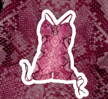 Load image into Gallery viewer, Pink Snake Romper

